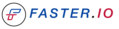 Faster.io - logo
